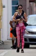 ADRIANA LIMA Leaves a Gym in Miami 05/05/2018