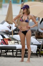 AIDA YESPICA in Bikini at a Beach in Miami 05/01/2018