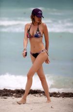 AIDA YESPICA in Bikini at a Beach in Miami 05/01/2018
