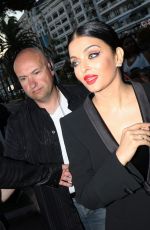 AISHWARYA RAI Out in Cannes 05/12/2018