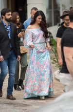 AISHWARYA RAI Out on Croisette in Cannes 05/12/2018