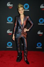 AJ MICHALKA at Disney/ABC/Freeform Upfront in New York 05/15/2018