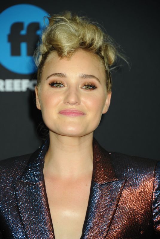 AJ MICHALKA at Disney/ABC/Freeform Upfront in New York 05/15/2018