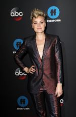 AJ MICHALKA at Disney/ABC Upfront Presentation in New York 05/15/2018