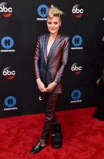 AJ MICHALKA at Disney/ABC Upfront Presentation in New York 05/15/2018
