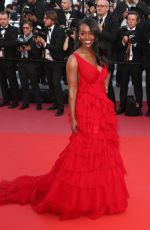 AJA NAOMI KING at Ash is Purest White Premiere at Cannes Film Festival 05/11/2018