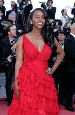 AJA NAOMI KING at Ash is Purest White Premiere at Cannes Film Festival 05/11/2018