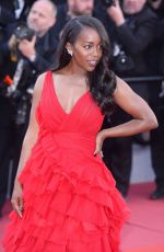 AJA NAOMI KING at Ash is Purest White Premiere at Cannes Film Festival 05/11/2018