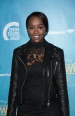 AJA NAOMI KING at Soft Power Premiere in Los Angeles 05/16/2018