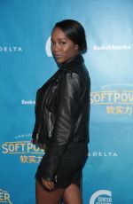 AJA NAOMI KING at Soft Power Premiere in Los Angeles 05/16/2018