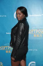 AJA NAOMI KING at Soft Power Premiere in Los Angeles 05/16/2018