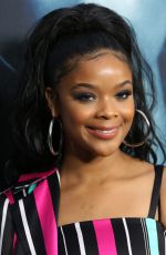 AJIONA ALEXUS at Breaking In Premiere in Los Angeles 05/01/2018