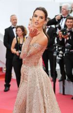ALESSANDRA AMBROSIO at The Wild Pear Tree Premiere at Cannes Film Festival 05/18/2018