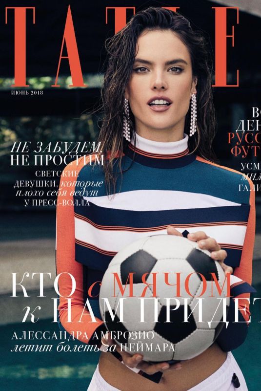 ALESSANDRA AMBROSIO for Ttler Magazine, Russia June 2018 Issue