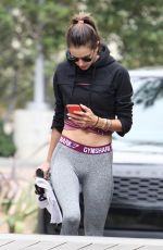 ALESSANDRA AMBROSIO Heading to a Gym in Los Angeles 05/02/2018