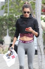ALESSANDRA AMBROSIO Heading to a Gym in Los Angeles 05/02/2018