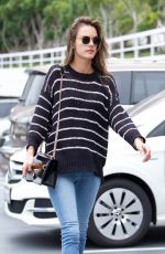 ALESSANDRA AMBROSIO Heading to a Sports Medical Appointment in Los Angeles 05/23/2018