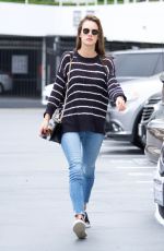 ALESSANDRA AMBROSIO Heading to a Sports Medical Appointment in Los Angeles 05/23/2018