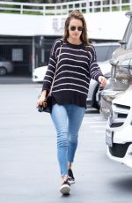ALESSANDRA AMBROSIO Heading to a Sports Medical Appointment in Los Angeles 05/23/2018