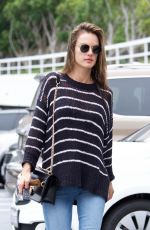 ALESSANDRA AMBROSIO Heading to a Sports Medical Appointment in Los Angeles 05/23/2018