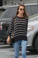 ALESSANDRA AMBROSIO Heading to a Sports Medical Appointment in Los Angeles 05/23/2018