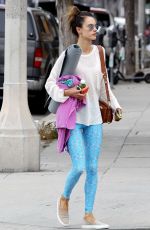 ALESSANDRA AMBROSIO Leaves a Yoga Class in Santa Monica 04/30/2018