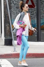 ALESSANDRA AMBROSIO Leaves a Yoga Class in Santa Monica 04/30/2018