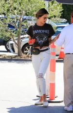 ALESSANDRA AMBROSIO Out for Coffee in Brentwood 05/03/2018