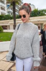 ALESSANDRA AMBROSIO Out in Cannes 05/14/2018