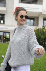 ALESSANDRA AMBROSIO Out in Cannes 05/14/2018