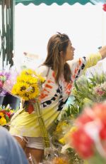 ALESSANDRA AMBROSIO Shopping at Whole Foods in Los Angeles 05/28/2018