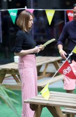 ALEX JONES at The One Show in London 05/09/2018