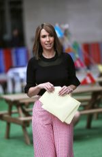 ALEX JONES at The One Show in London 05/09/2018