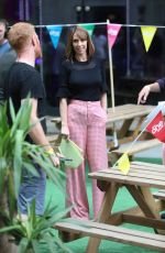 ALEX JONES at The One Show in London 05/09/2018