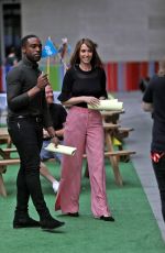 ALEX JONES at The One Show in London 05/09/2018