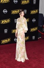 ALEXANDRA DADDARIO at Solo: A Star Wars Story Premiere in Los Angeles 05/10/2018