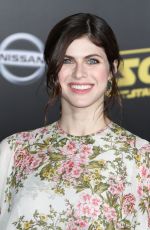 ALEXANDRA DADDARIO at Solo: A Star Wars Story Premiere in Los Angeles 05/10/2018