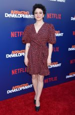 ALIA SHAWKAT at Arrested Development Show Premiere in Los Angeles 05/17/2018