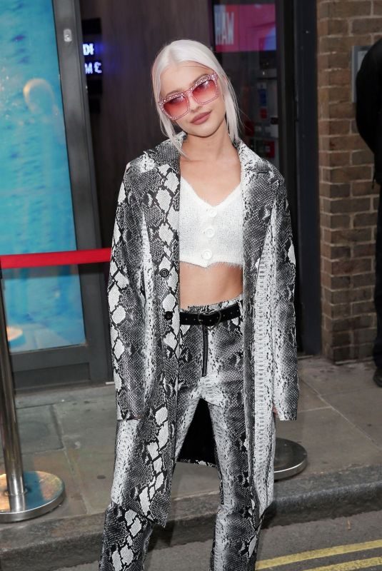 ALICE CHATER Out and About in London 05/24/2018