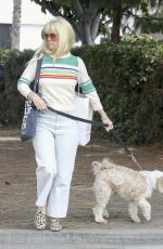 ALICE EVE Out with Her Dog in Los Angeles 05/29/2018