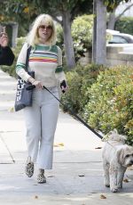 ALICE EVE Out with Her Dog in Los Angeles 05/29/2018