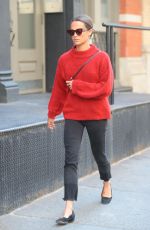 ALICIA VIKANDER Out and About in New York 05/08/2018