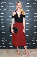 ALINE WEBER at Longchamp Fifth Avenue Store Opening in New York 05/03/2018