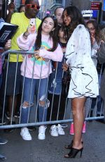 ALISHA BOE Arrives at Good Morning America in New York 05/24/2018