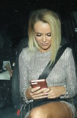 AMANDA HOLDEN Leaves Britain