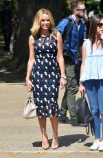 AMANDA HOLDEN Out at St James Park in London 05/20/2018