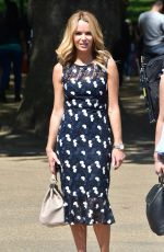 AMANDA HOLDEN Out at St James Park in London 05/20/2018
