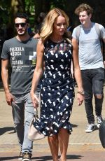 AMANDA HOLDEN Out at St James Park in London 05/20/2018