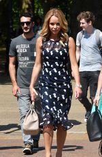 AMANDA HOLDEN Out at St James Park in London 05/20/2018