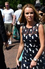 AMANDA HOLDEN Out at St James Park in London 05/20/2018